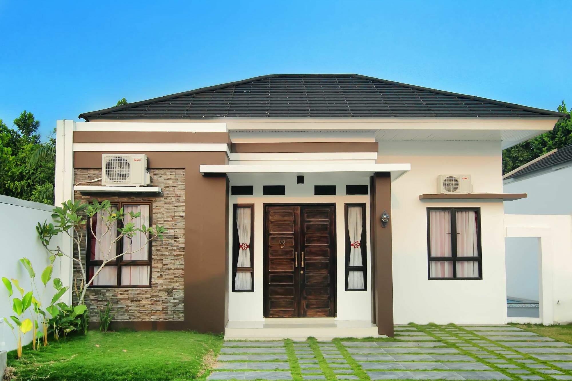 The Baliview Luxury Villas & Resto Pekanbaru Buitenkant foto