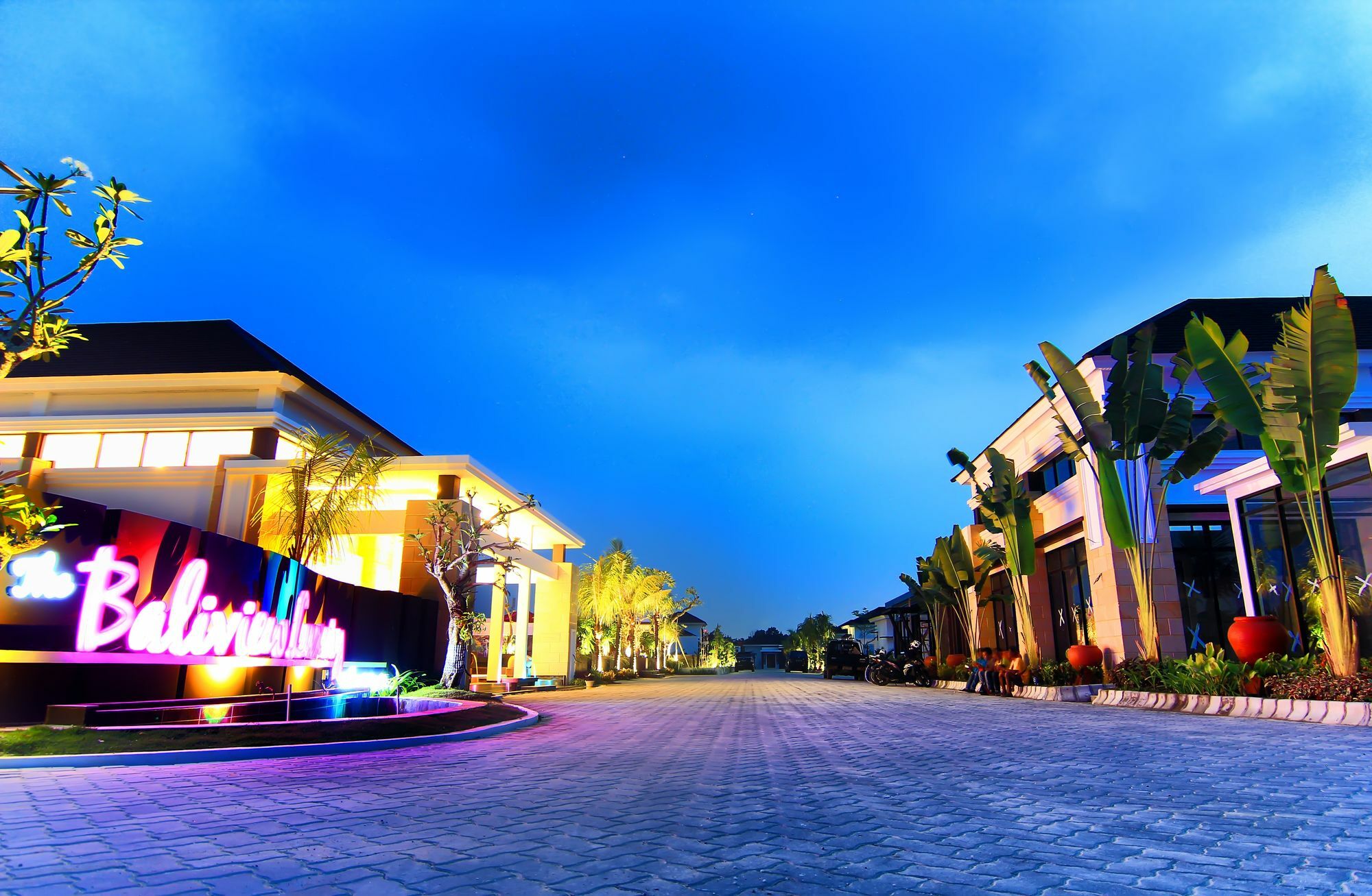 The Baliview Luxury Villas & Resto Pekanbaru Buitenkant foto